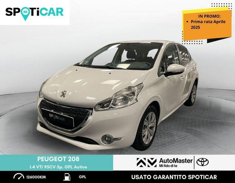 Peugeot 208 1.4 VTi 95CV 5p. GPL Active