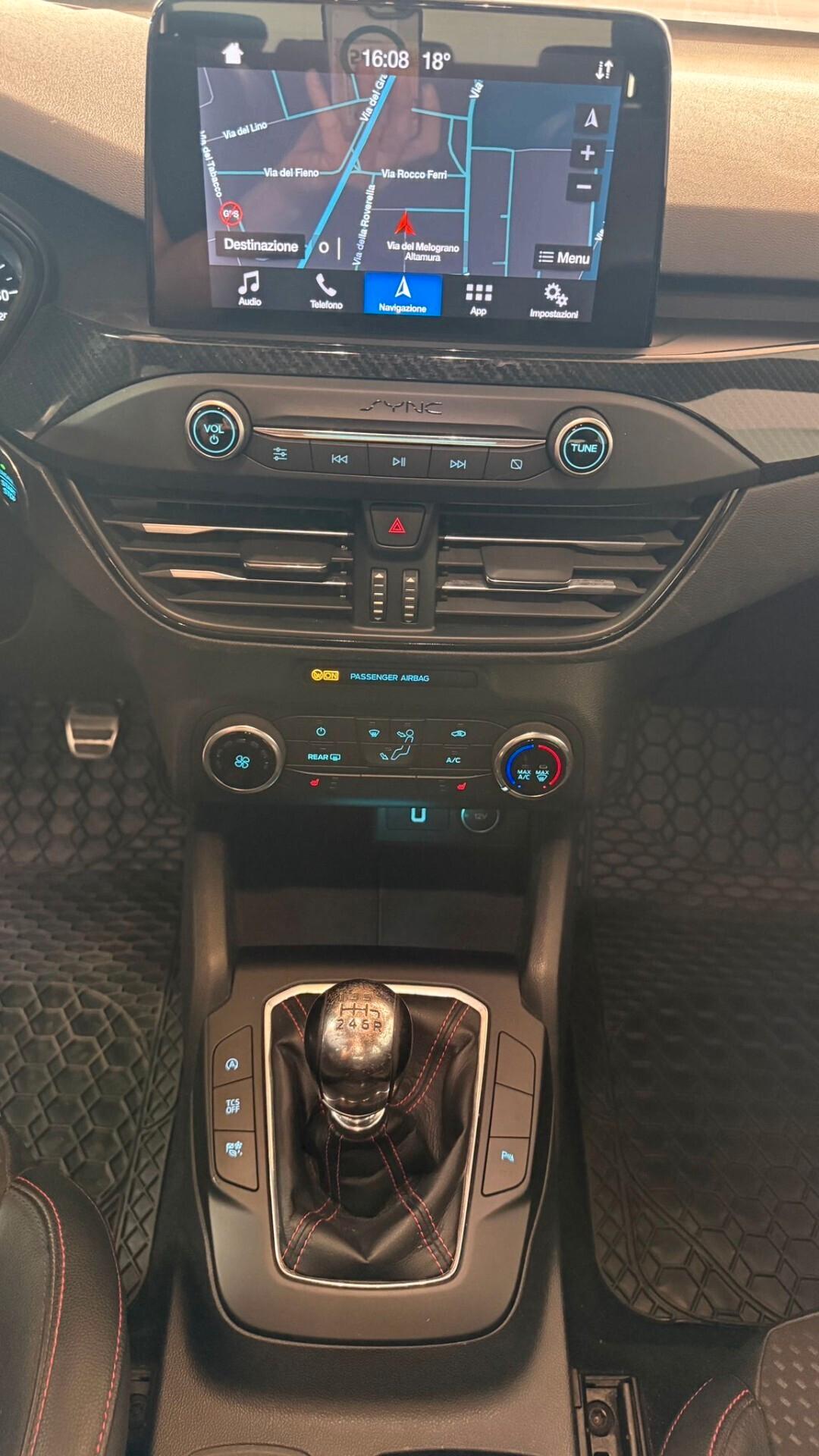 Ford Focus 1.0 EcoBoost 125 CV 5p. ST-Line pelle led navi android auto
