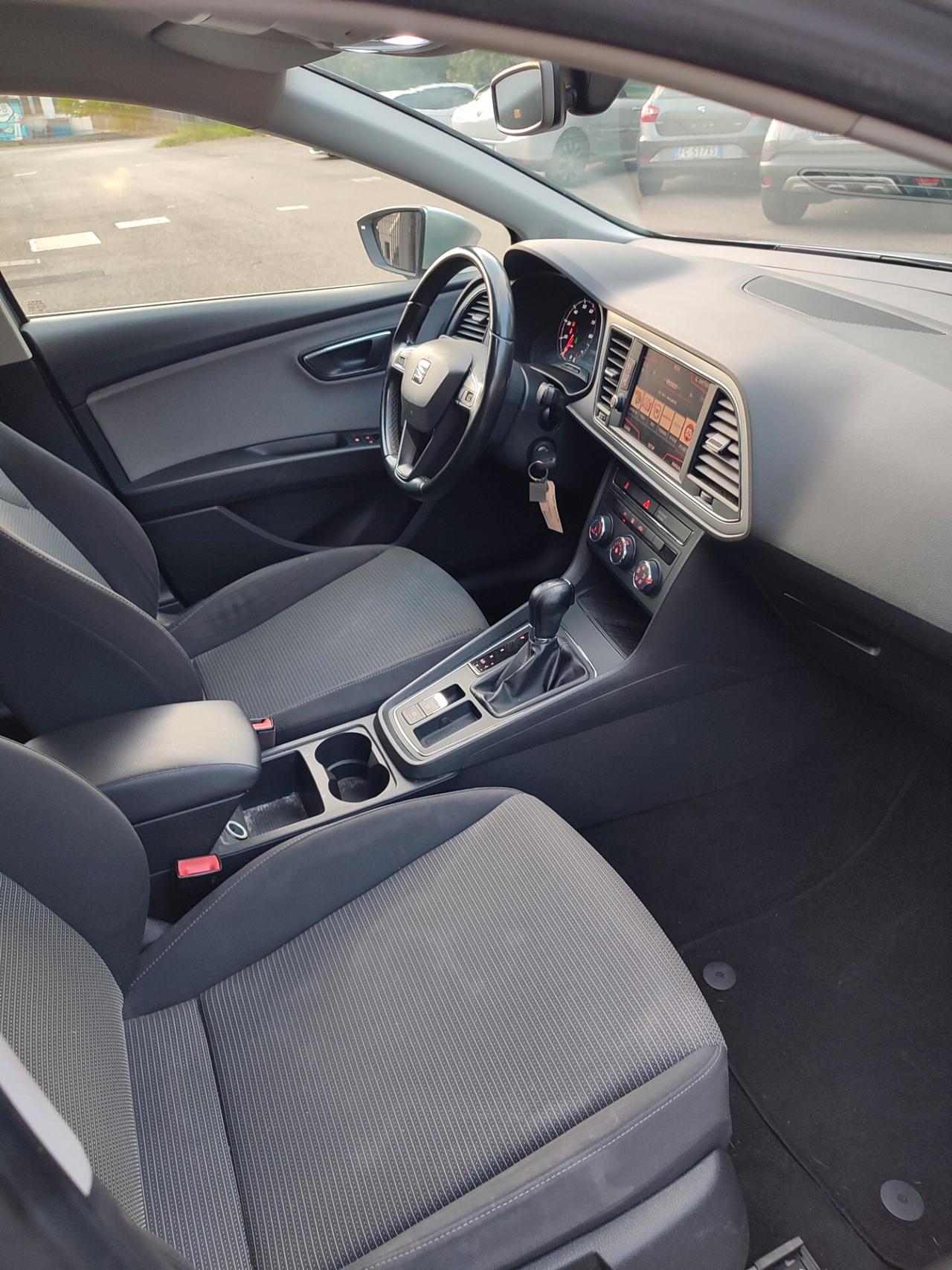SEAT LEON 1.4TGI ST DSG 2018 A METANO DI CASA EURO6D