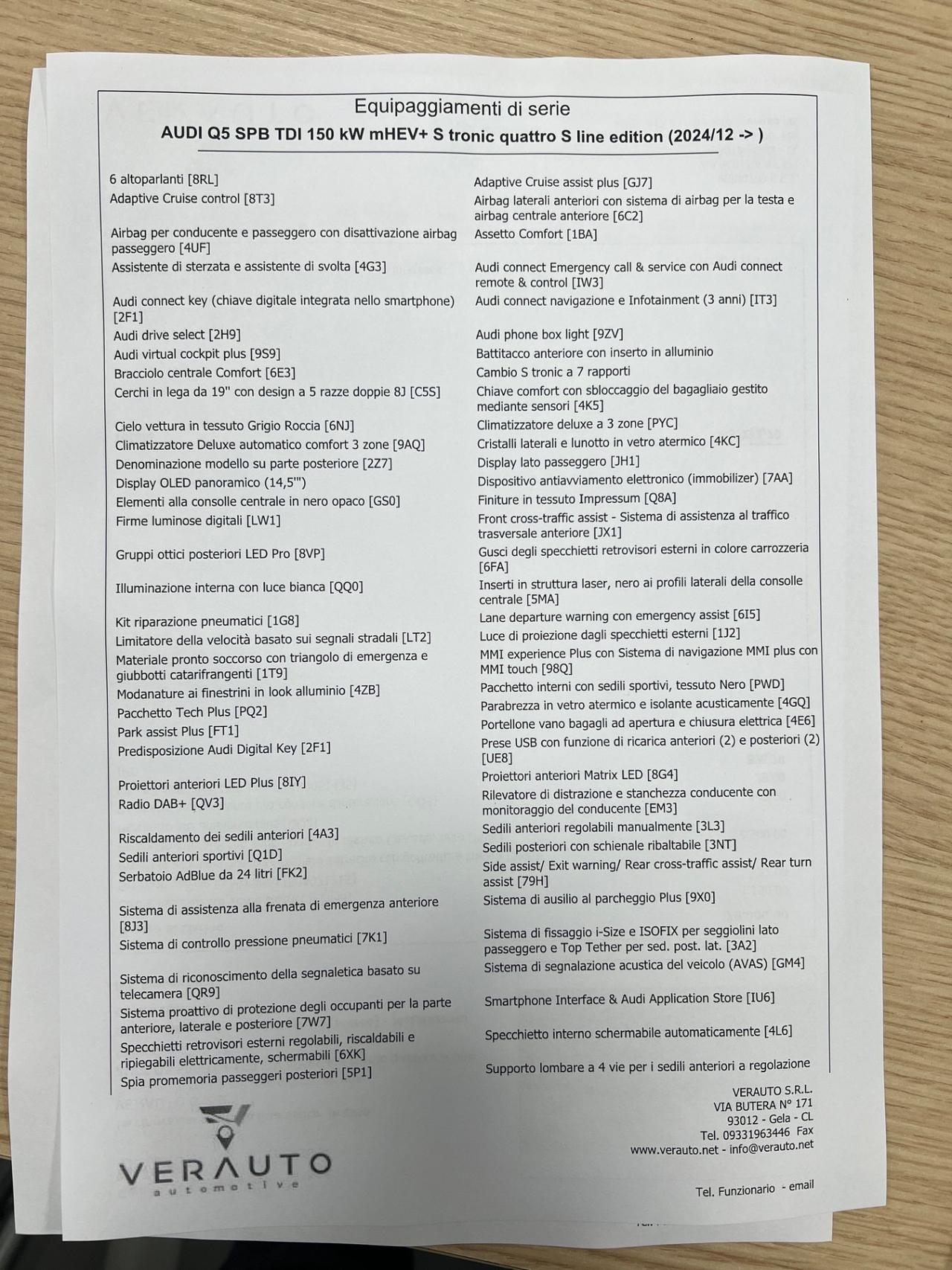 Audi Q5 SPB TDI 150 kW mHEV+ S tronic quattro S line possibilità noleggio no scoring