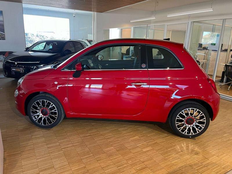 FIAT 500 1.0 Hybrid Red