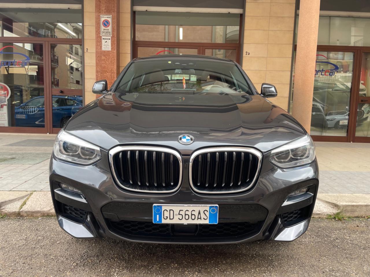 Bmw X4 xDrive 20d 48V 190cv Msport TETTO NAVY PELLE LED H/K 21