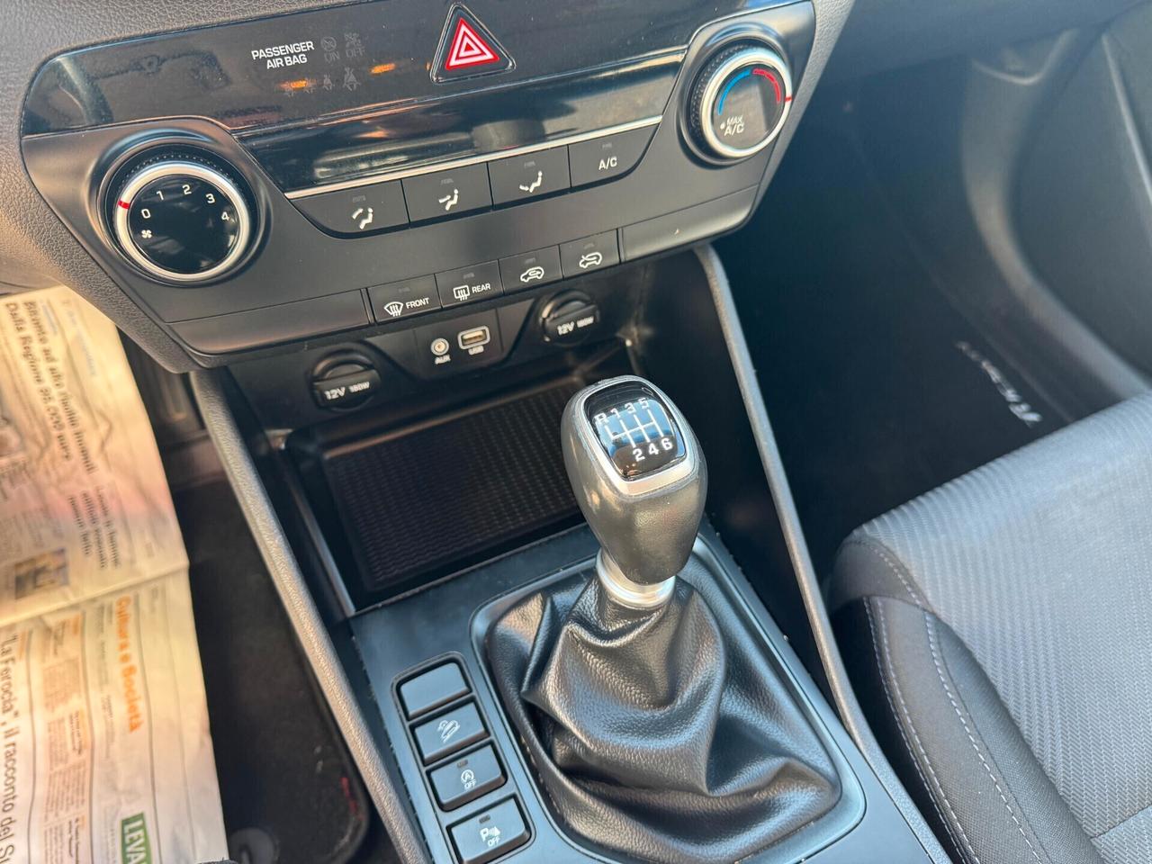 HYUNDAI TUCSON 1.6 CRDI MANUALE DIESEL.