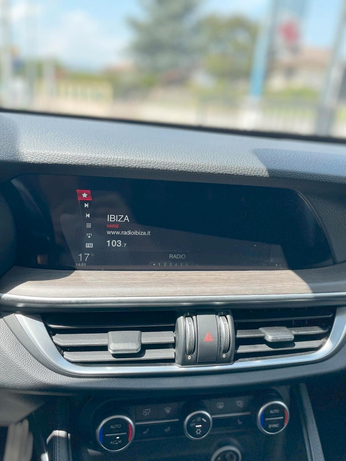 Alfa Romeo Stelvio 2.2 Turbodiesel 210 CV AT8 Q4 full optional tetto panoramico