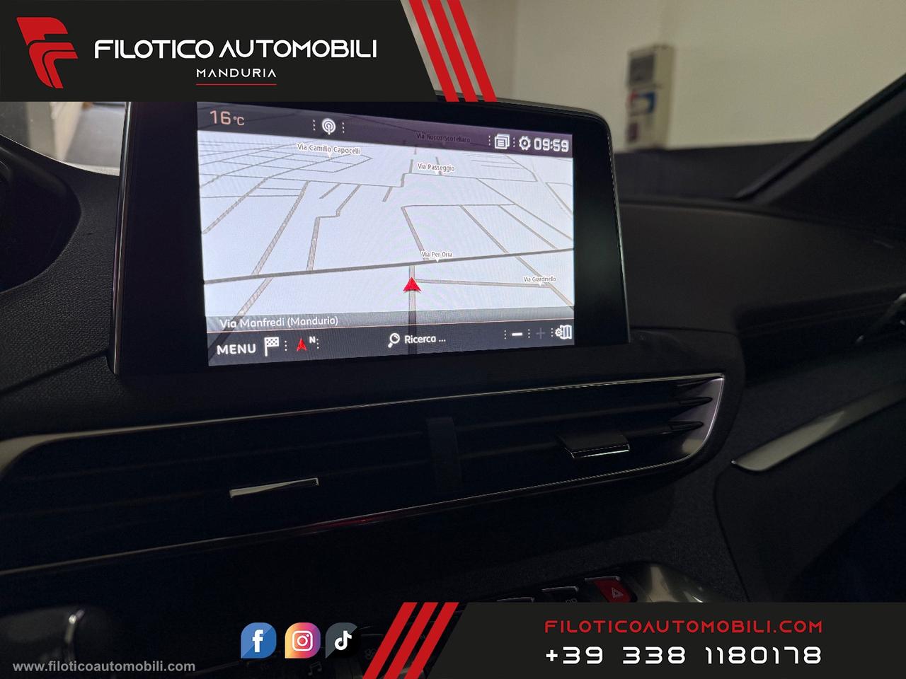 PEUGEOT 3008 BlueHDi 130 S&S EAT8 GT Line LUCI AMBIENT - FULL LED