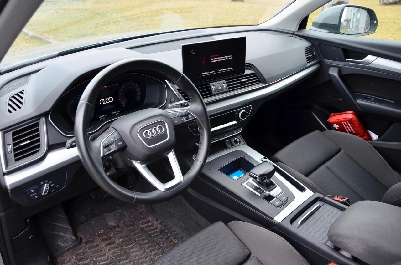 AUDI Q5 SPB 40 2.0 TDI MHEV S-LINE EDITION QUATTRO 204cv S-TRONIC, UFF ITALIANA, EURO 6D, FULL LED, RETROCAMERA, APPLE ANDROID, 19", PERMUTE