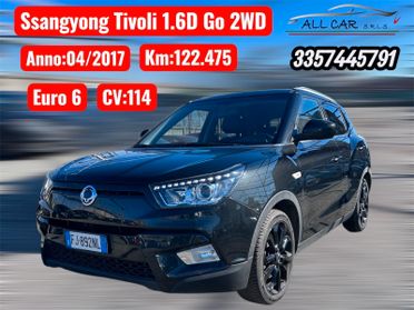 Ssangyong Tivoli 1.6d 2WD GO Be Hot Aebs