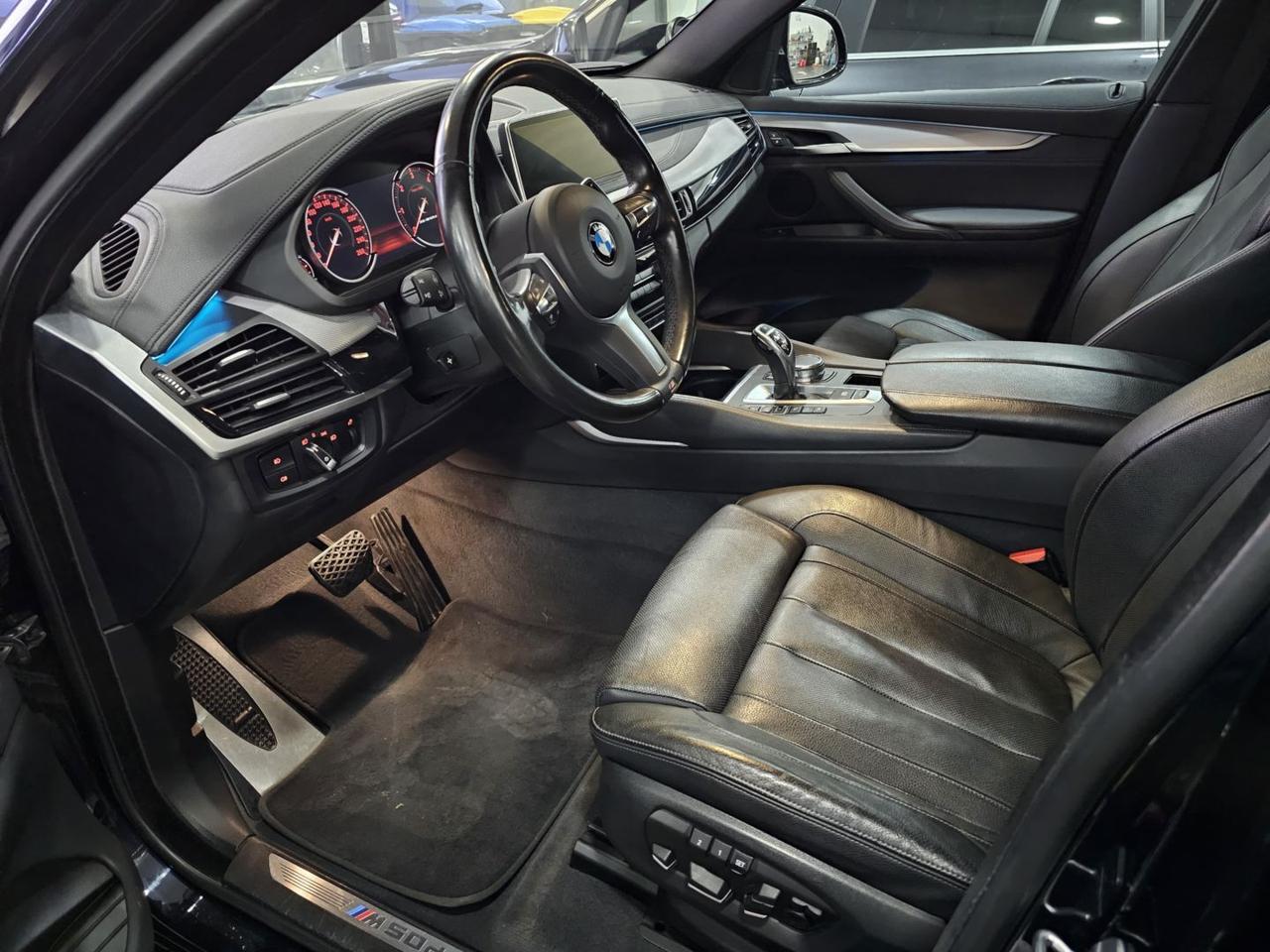 BMW X6 M50d Tetto Cam 360 Clima4zone HeadUp Dispaly C.20"