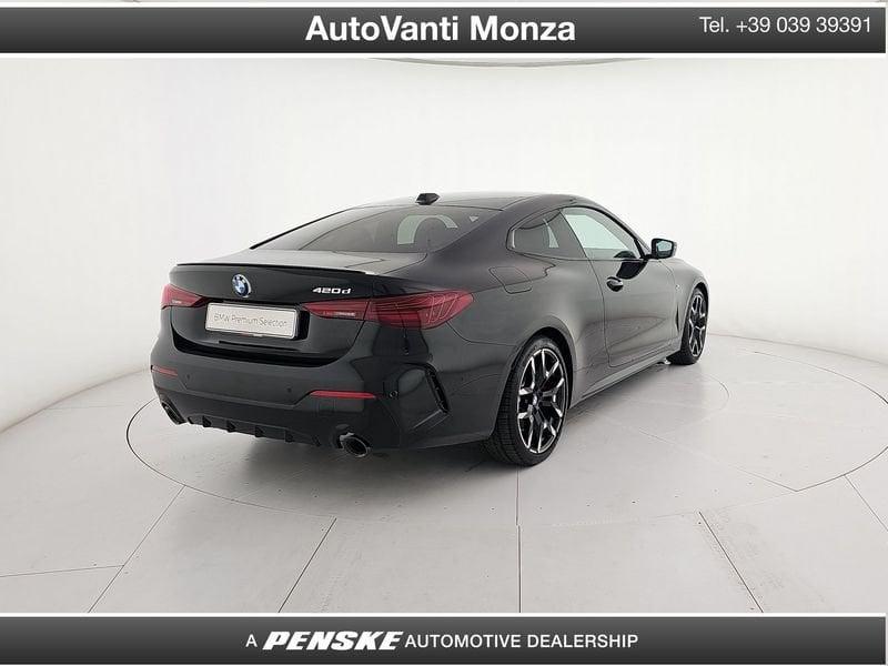 BMW Serie 4 Coupé 420d 48V Coupé Msport Pro + PNEUMATICI ESTIVI