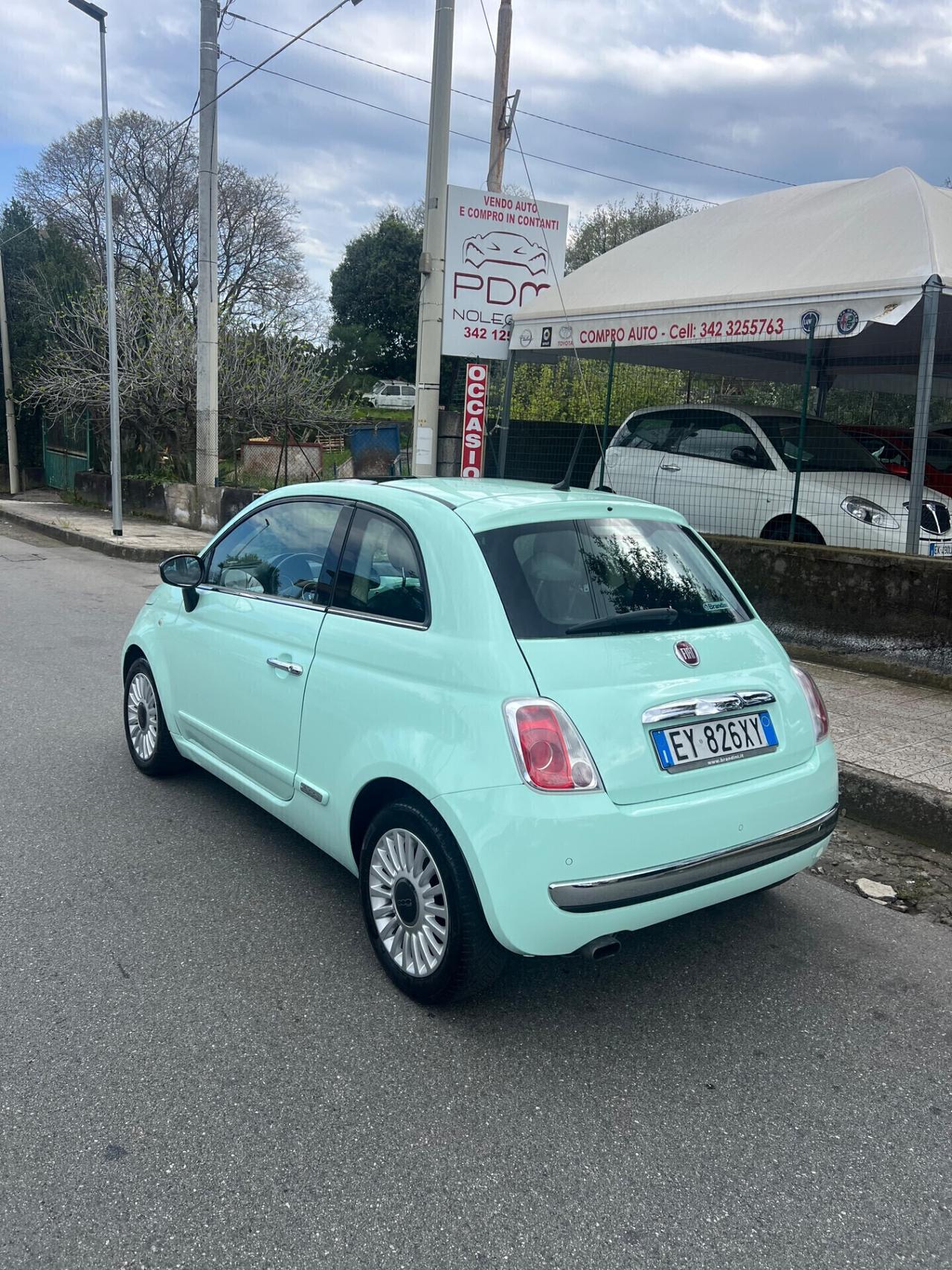 Fiat 500 1.2 benzina 2015 tagliandi certificati