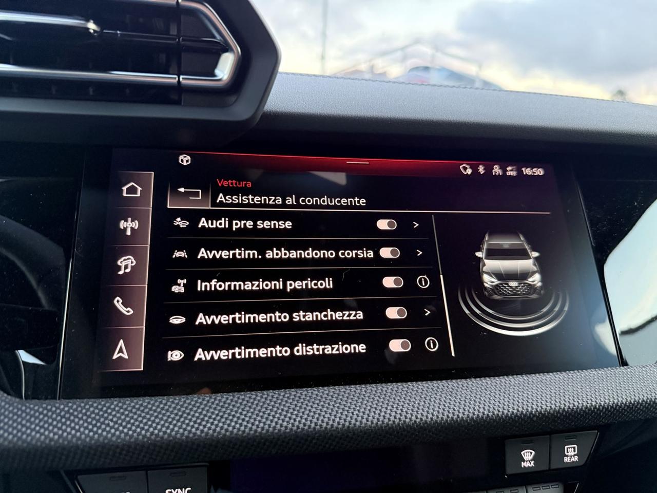 AUDI A3 IV 2024 Sportback A3 Sportback 2.0 tdi S line edition 150cv s-tronic