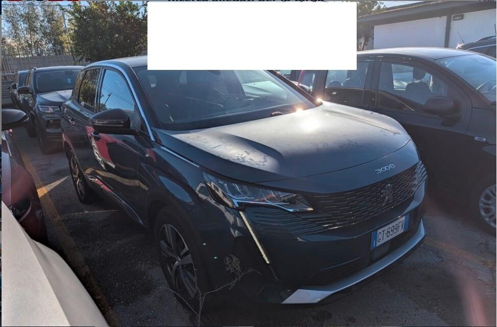 PEUGEOT 3008 1.5 BLUEHDI 130CV EAT8 SeS ALLURE PACK ( FARI LED - I-COCKPIT - CRUISE - NAVI - MIRROR - PDC - TELECAMERA POST. - CERCHI 18 )