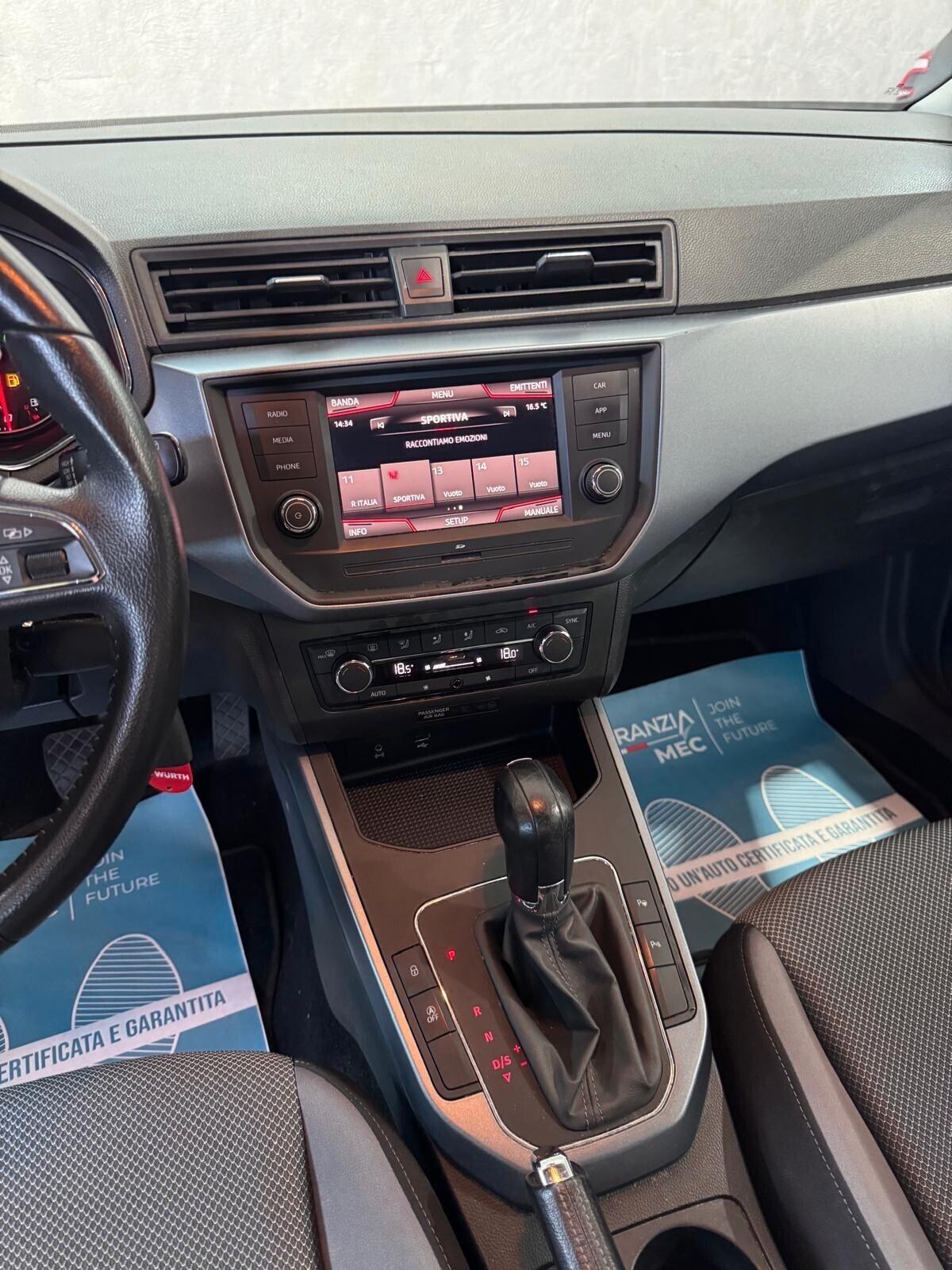 Seat Arona Benzina Cambio Automatico