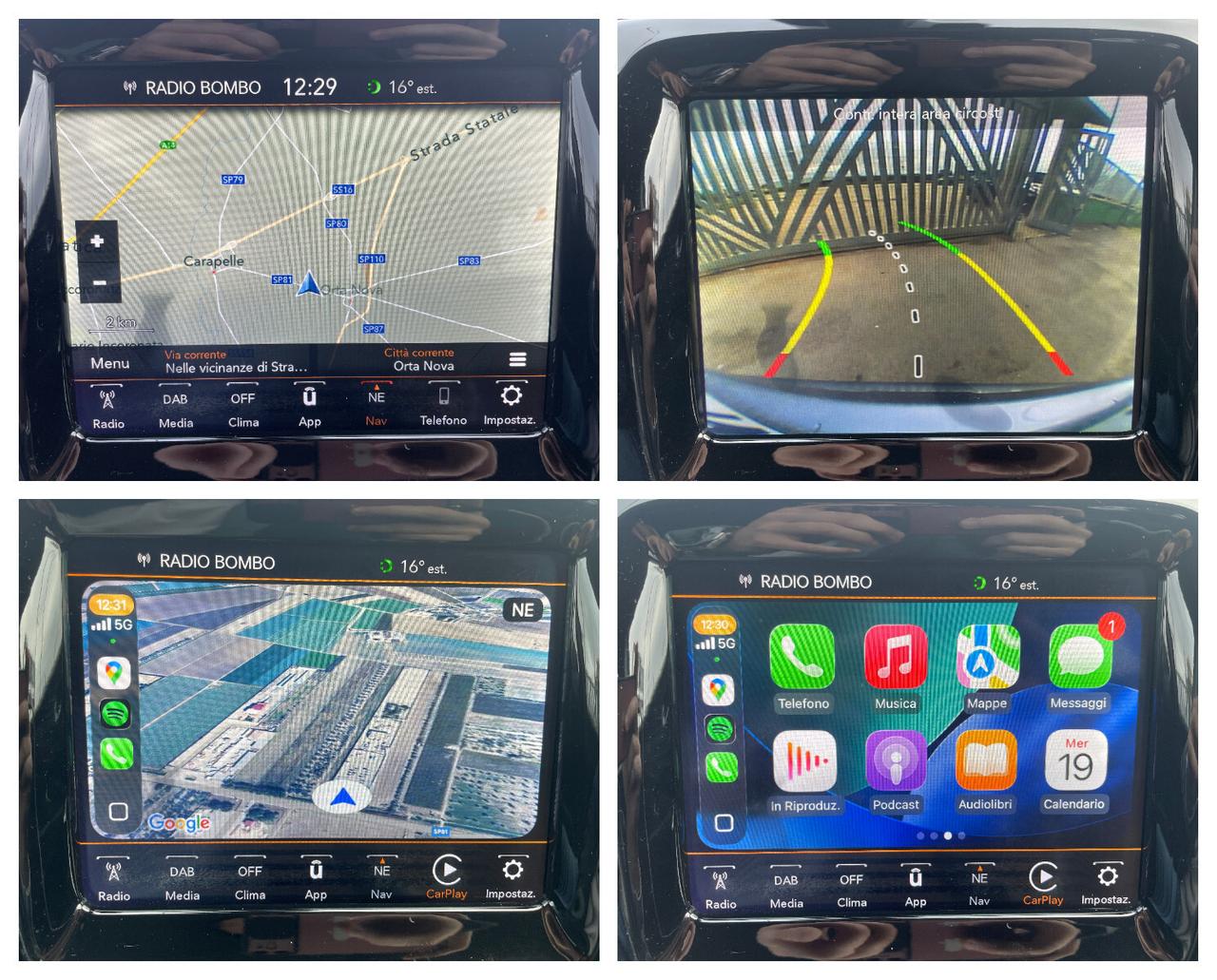 Jeep Compass 1.6 Multijet 120cv 2WD Limited-NAVIGATORE-RETROCAMERA