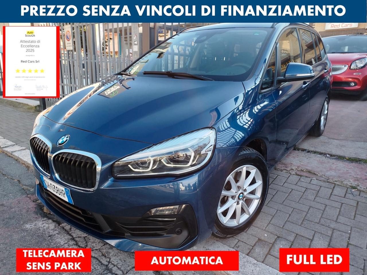 BMW 216d-AUTOMATICO*PREZZO VERO* UNIPRO- KM CERTI- GARANZIA 12 MESI