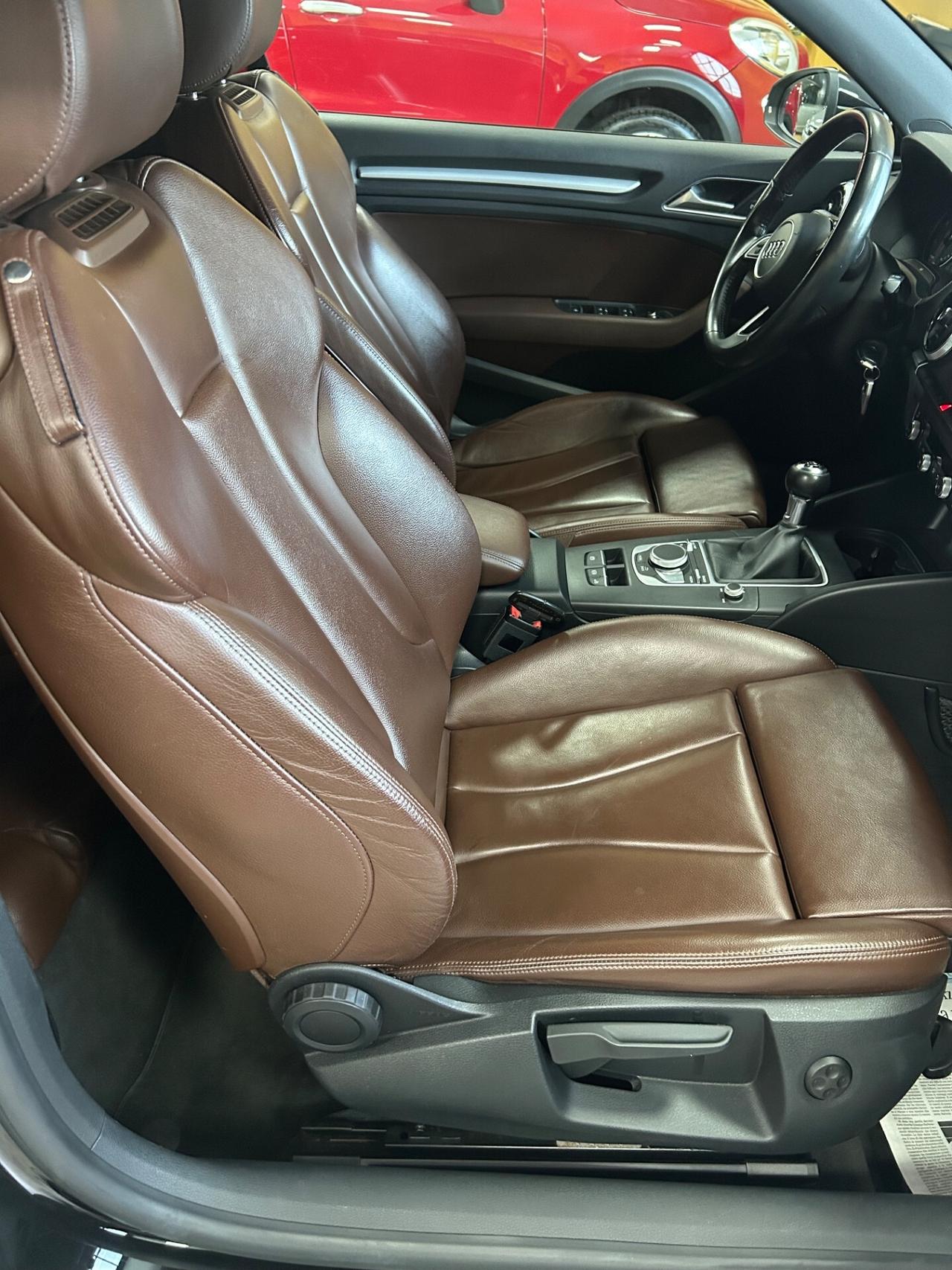 AUDI A3 CABRIO 1.6 Tdi 110 cv “NAVI/PELLE/18”-2016