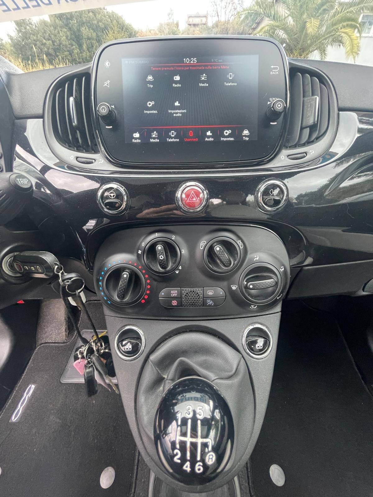 Fiat 500 HIBRID DOLCEVITA NEO PATENTATI TETTO PANORAMICO APPLE CAR PLAY BLUETOOTH CRUISE FULL LED