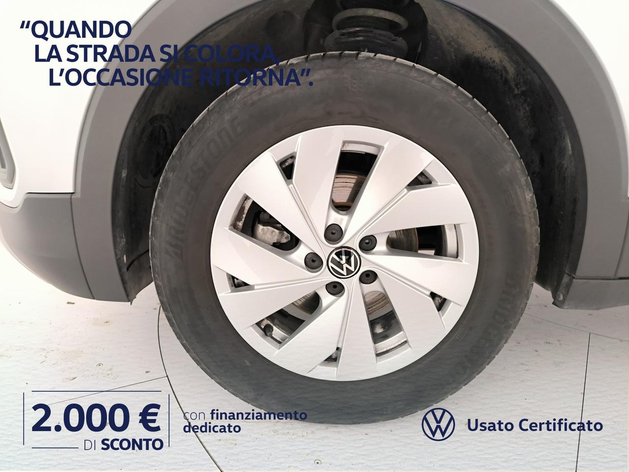 Volkswagen T-Cross 1.0 tsi life 95cv