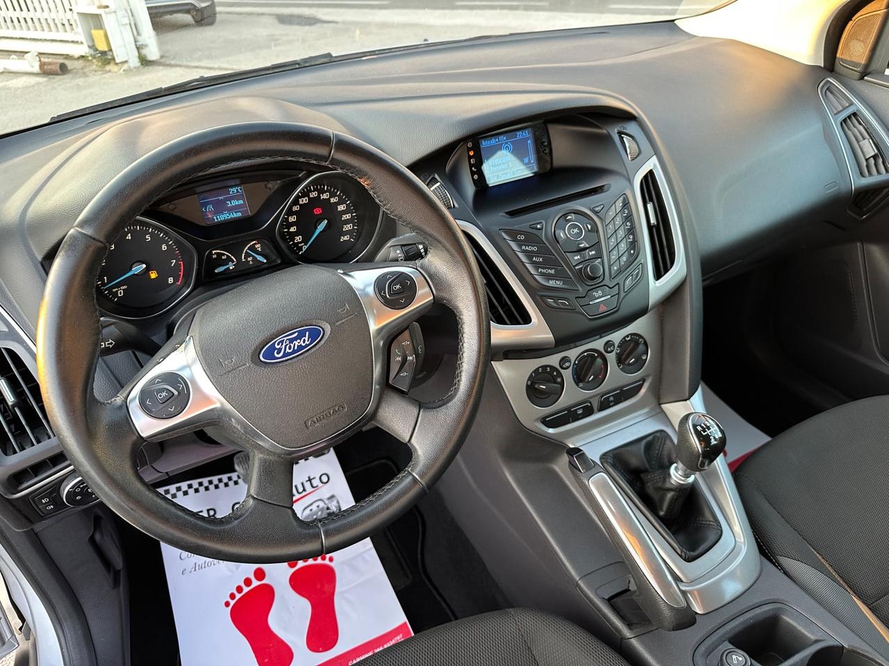 Ford Focus 2013 1.0 125 CV SW Soli 110 Mila Km DA VETRINA