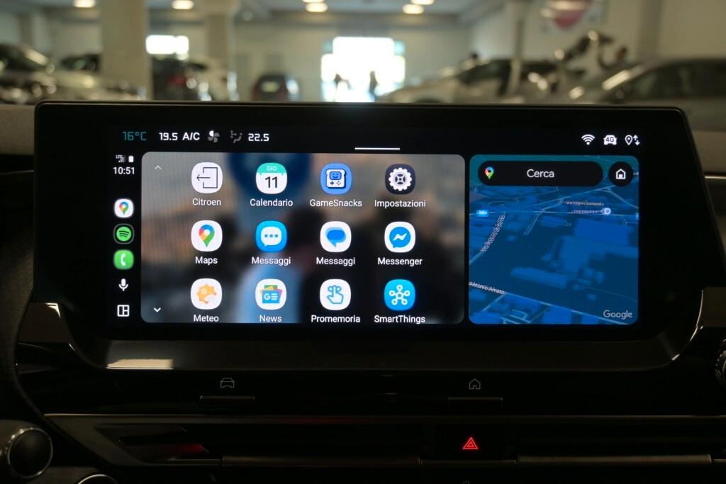 Citroen C5 X 1.2 PURETECH 131CV EAT8 SeS SHINE ( FARI LED - COCKPIT PELLE NAVI MIRROR PDC )