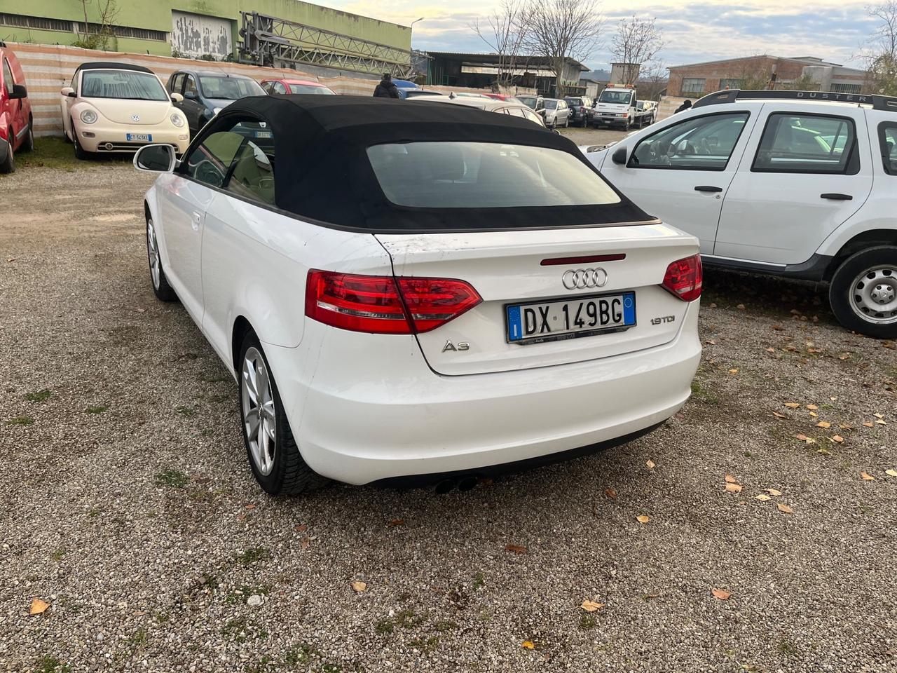Audi A3 Cabrio 1.9 TDI F.AP. NON FUNZIONA LA CAPPOTTA