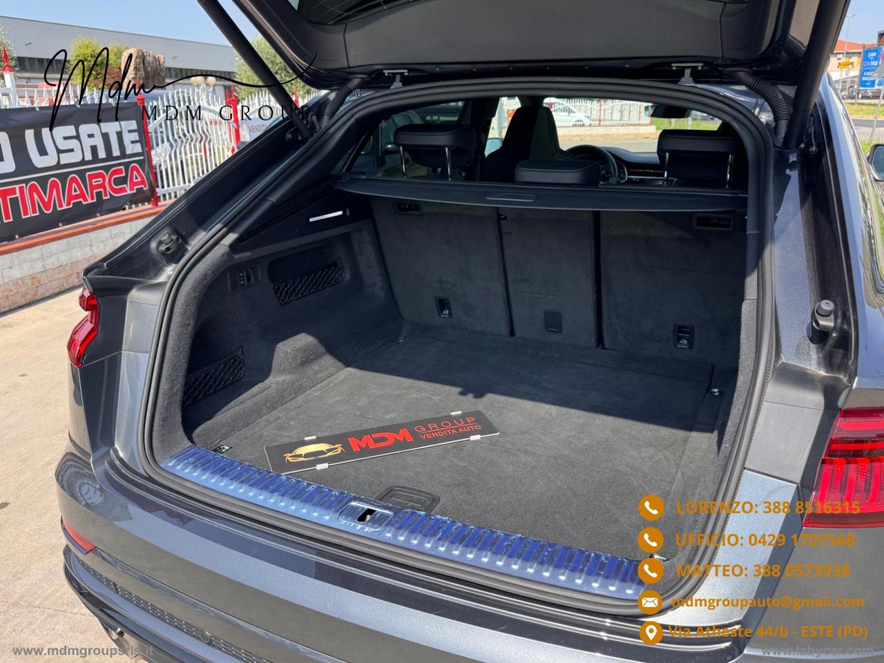 AUDI Q8 50 TDI 286 CV qu.tiptr. S line PLUS TAGLIANDI OFFICIALI