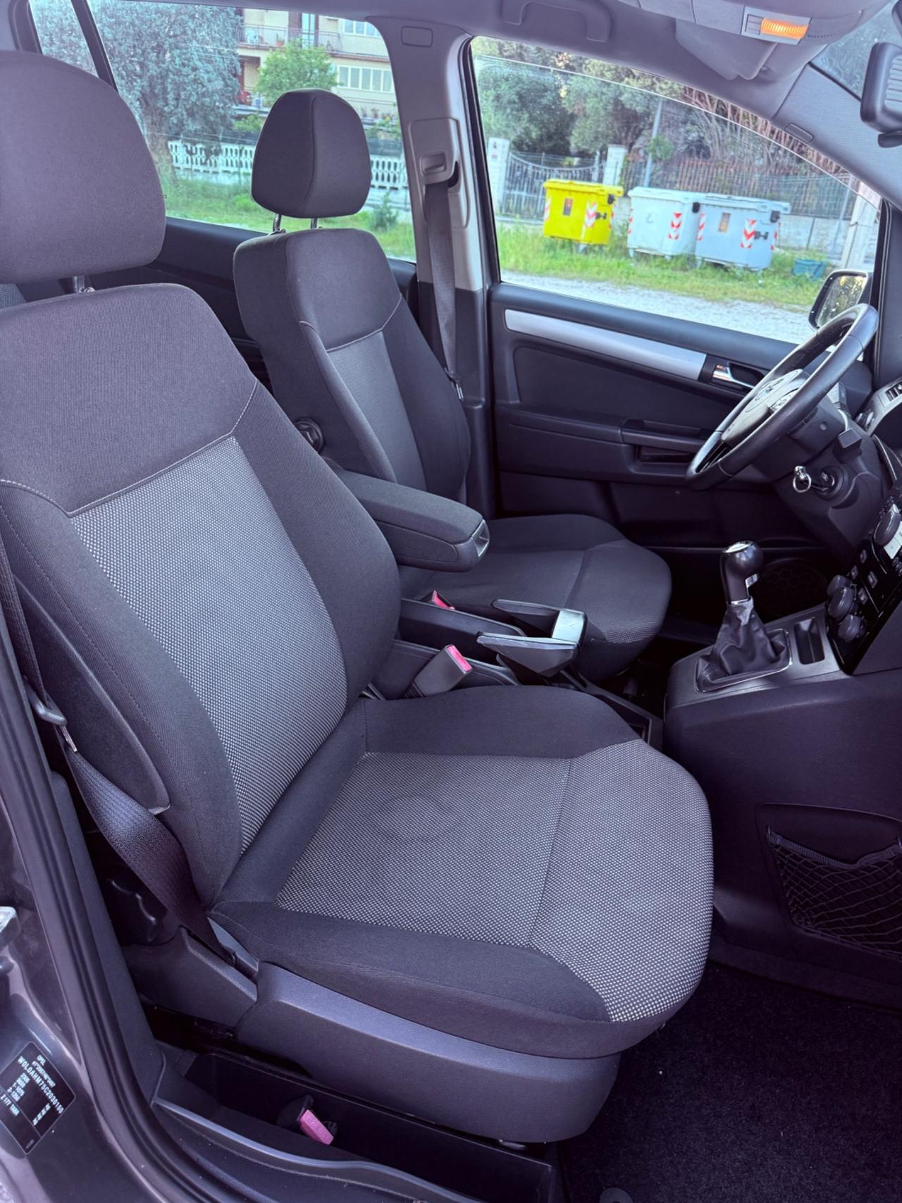 Opel Zafira ECOm 7posti 1.6 turbo benzina metano