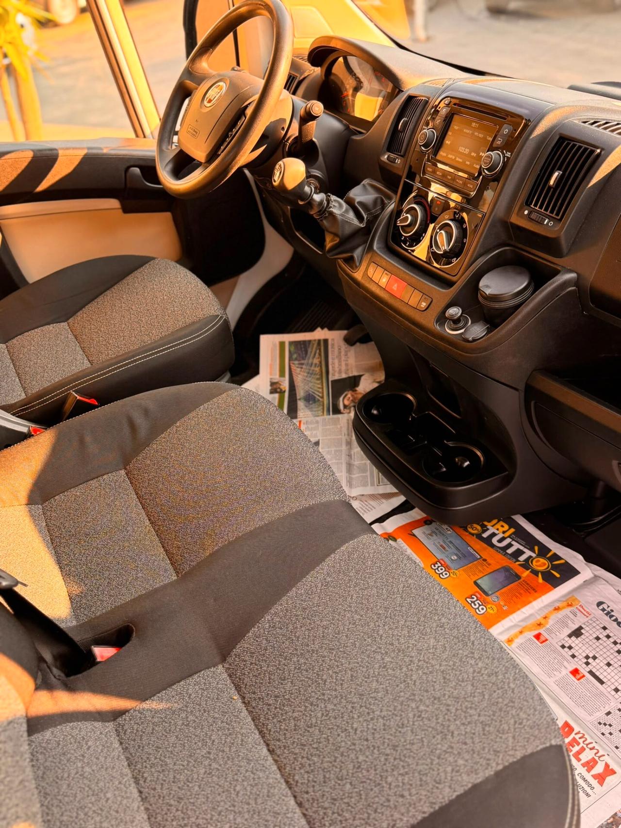 Fiat Ducato 35 2.3 MJT 130CV PLM-SL-DC Cabinato Maxi (CON GRU FASSI F26)