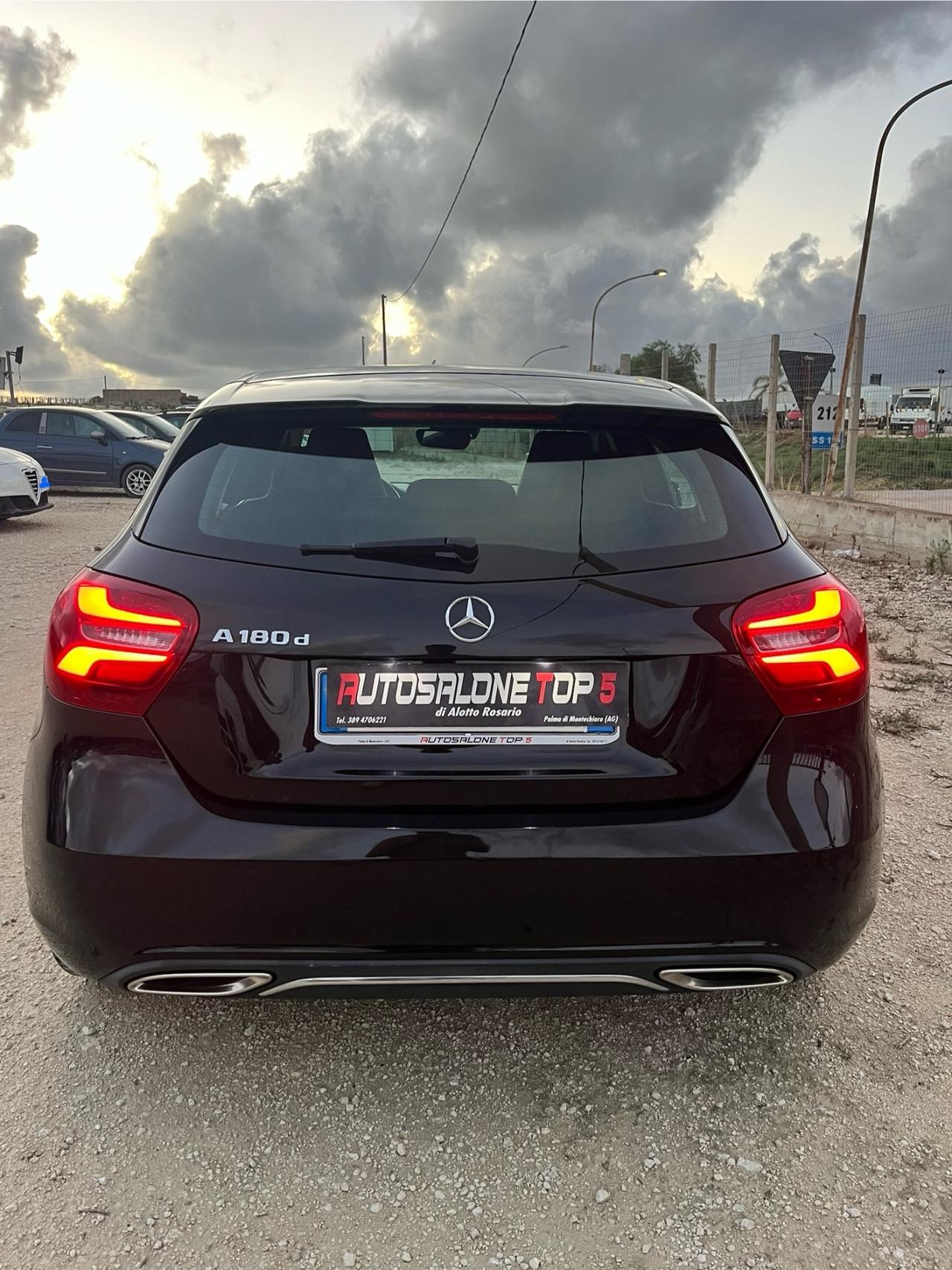 Mercedes-benz A 180 d Sport navigatore fari uxeno 2018