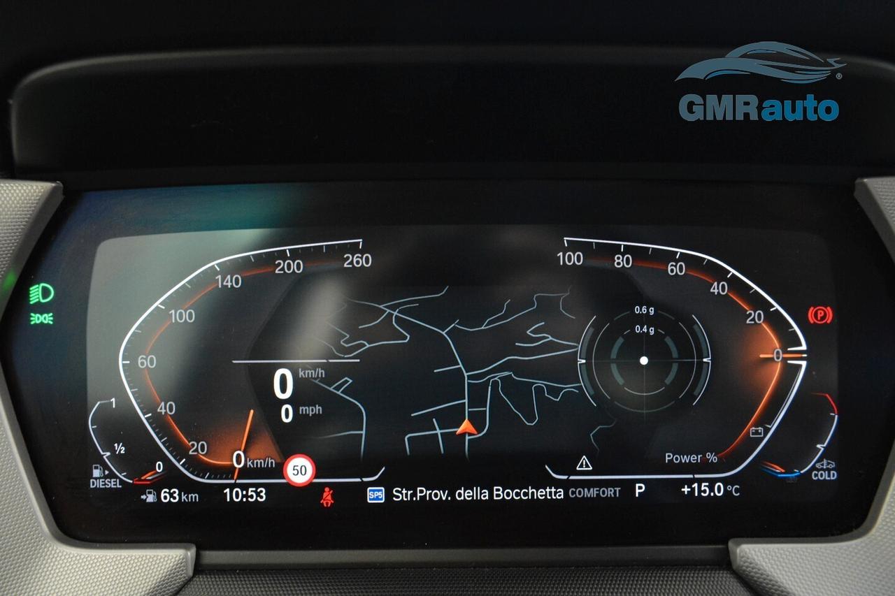 Bmw 116 116d 5p. Advantage Led, Cromature,Cerchi da 17",Retrocamera,Cruise, Tagliandi