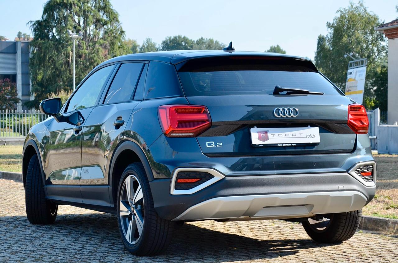AUDI Q2 35 1.5 TFSI ADMIRED ADVANCED 150cv S-TRONIC, GARANZIA AUDI 9/28, UFF ITALIANA, SERVICE AUDI, FARI LED, RETROCAMERA, PERMUTE