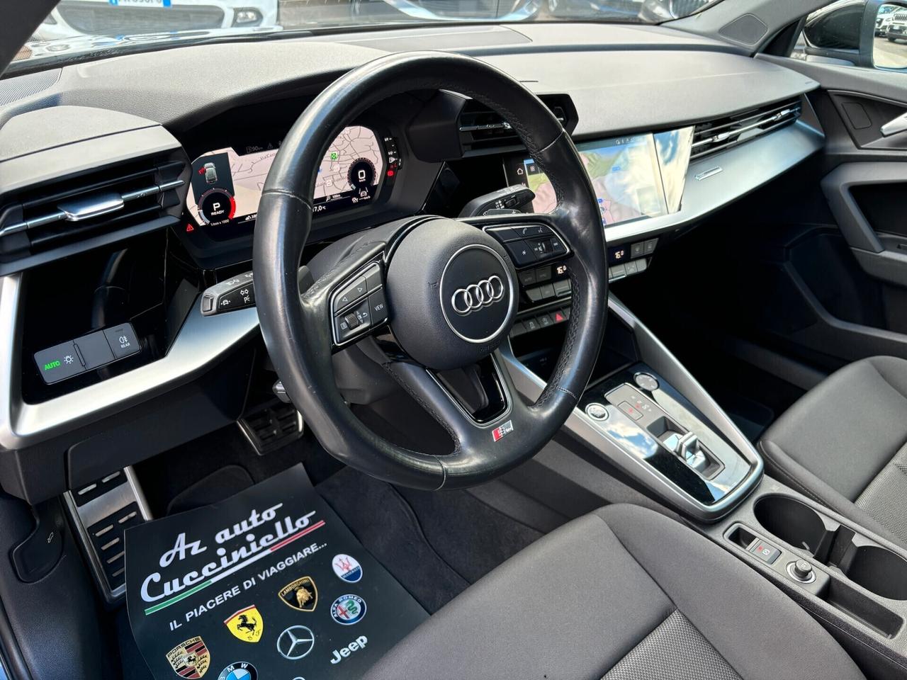 Audi A3 SPB 30 TDI 116 CV - S-LINE - S-TRONIC MY 22 TOTAL BLAK