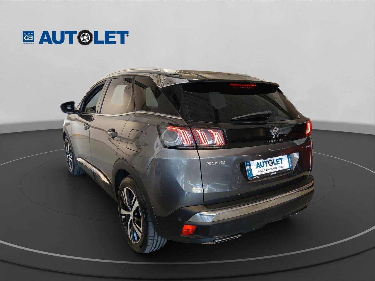 Peugeot 3008 Hybrid 225 CV e-EAT8 GT 2WD