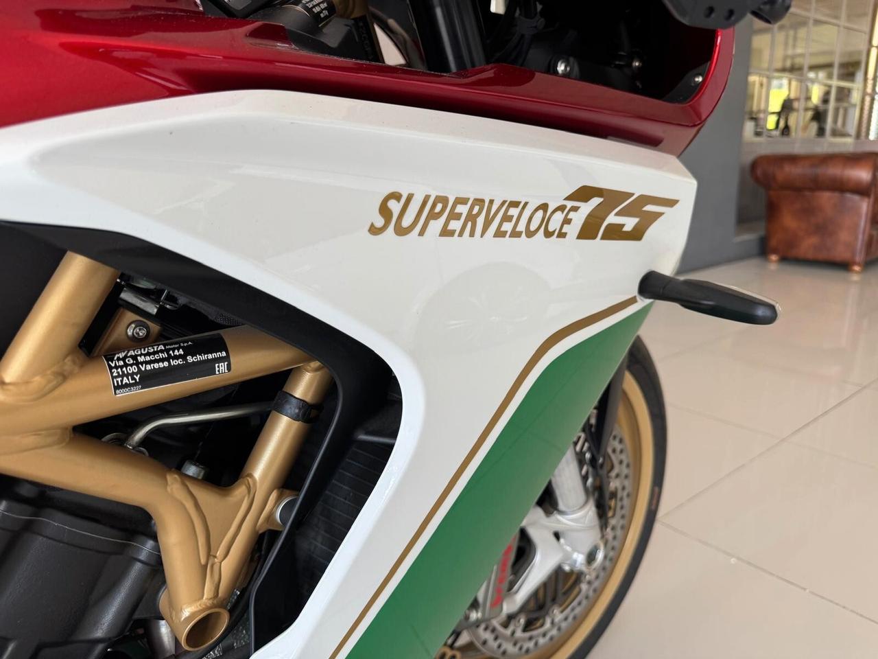 Mv Agusta Superveloce 800 75° Anniversario