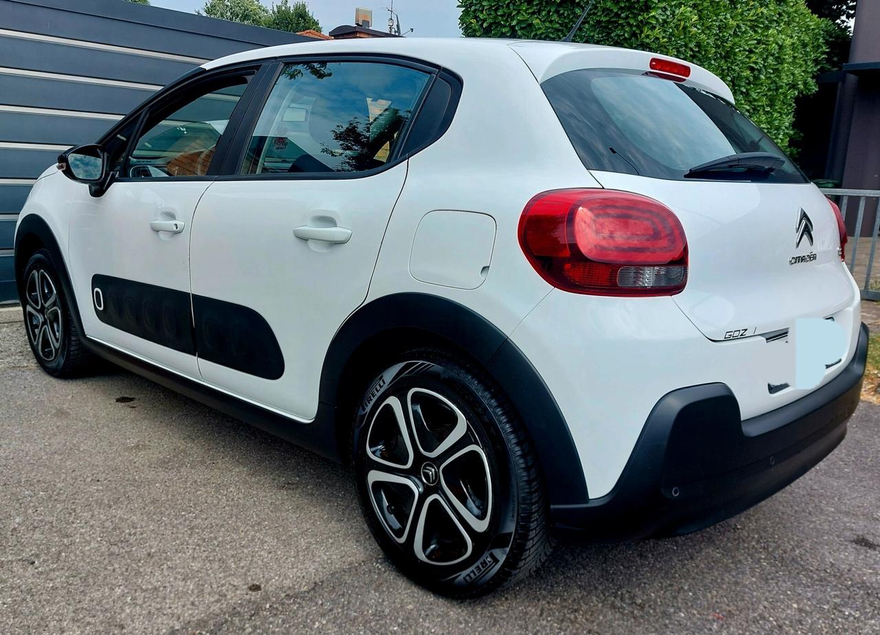 Citroen C3 benzina 1.2 neopatentati anno 2019 euro6B