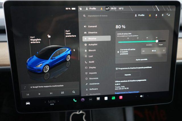 TESLA Model 3 Long Range Dual Motor AWD Guida Massimo Potenziale