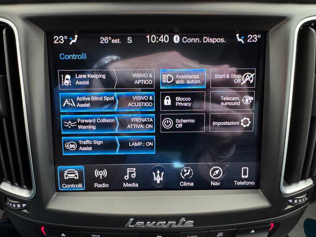 Maserati Levante 3.8 V8 Trofeo 580cv Tetto 22" Carbonio Full