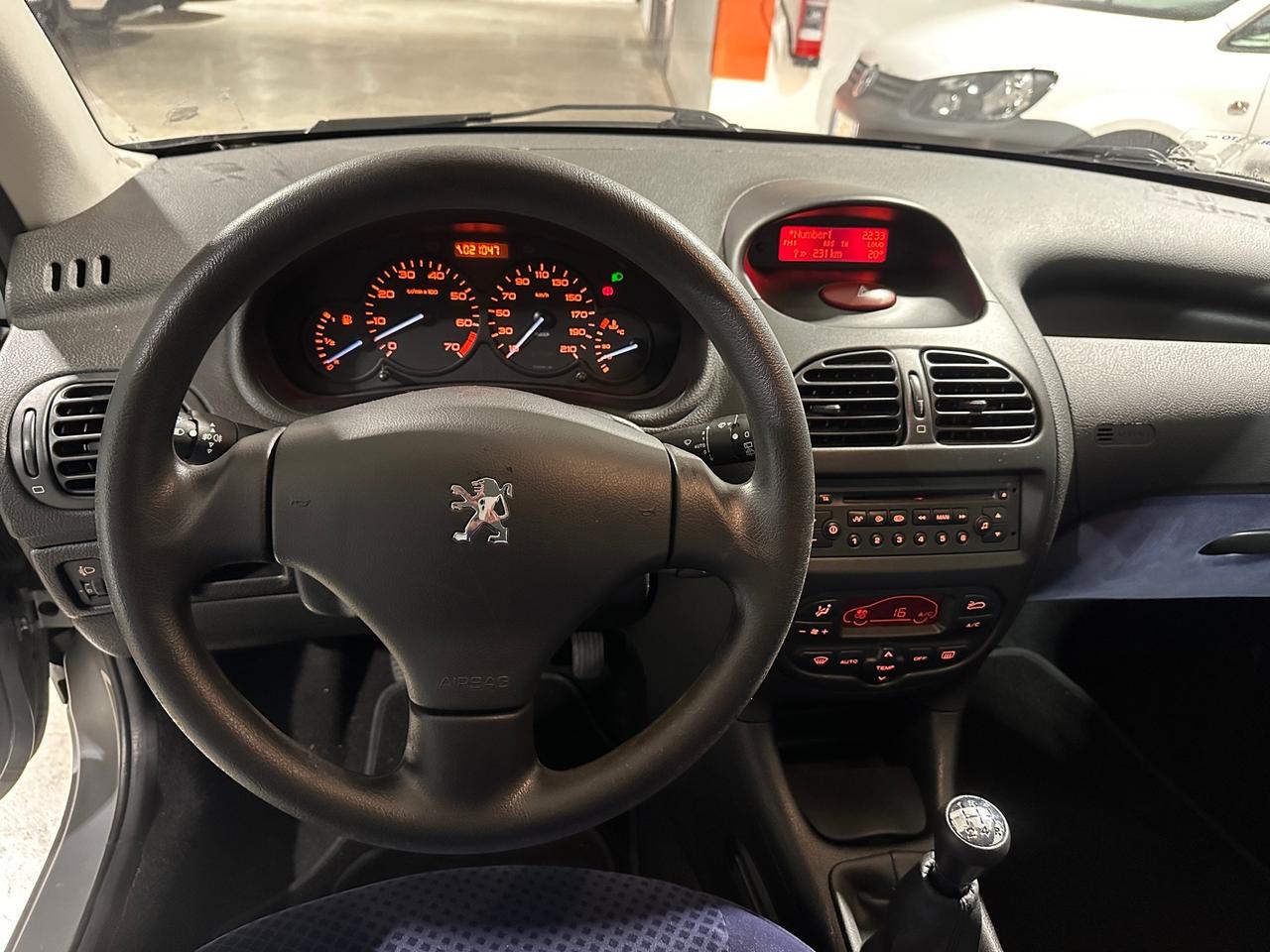 Peugeot 206 5p 1.4 16v UNICOPROPRIETARIO - KM REALI - CLIMA