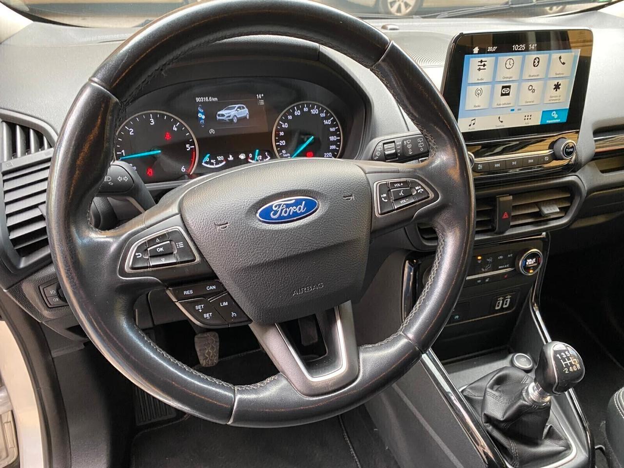 Ford EcoSport 1.5 TDCi 100 CV Titanium 12/2018