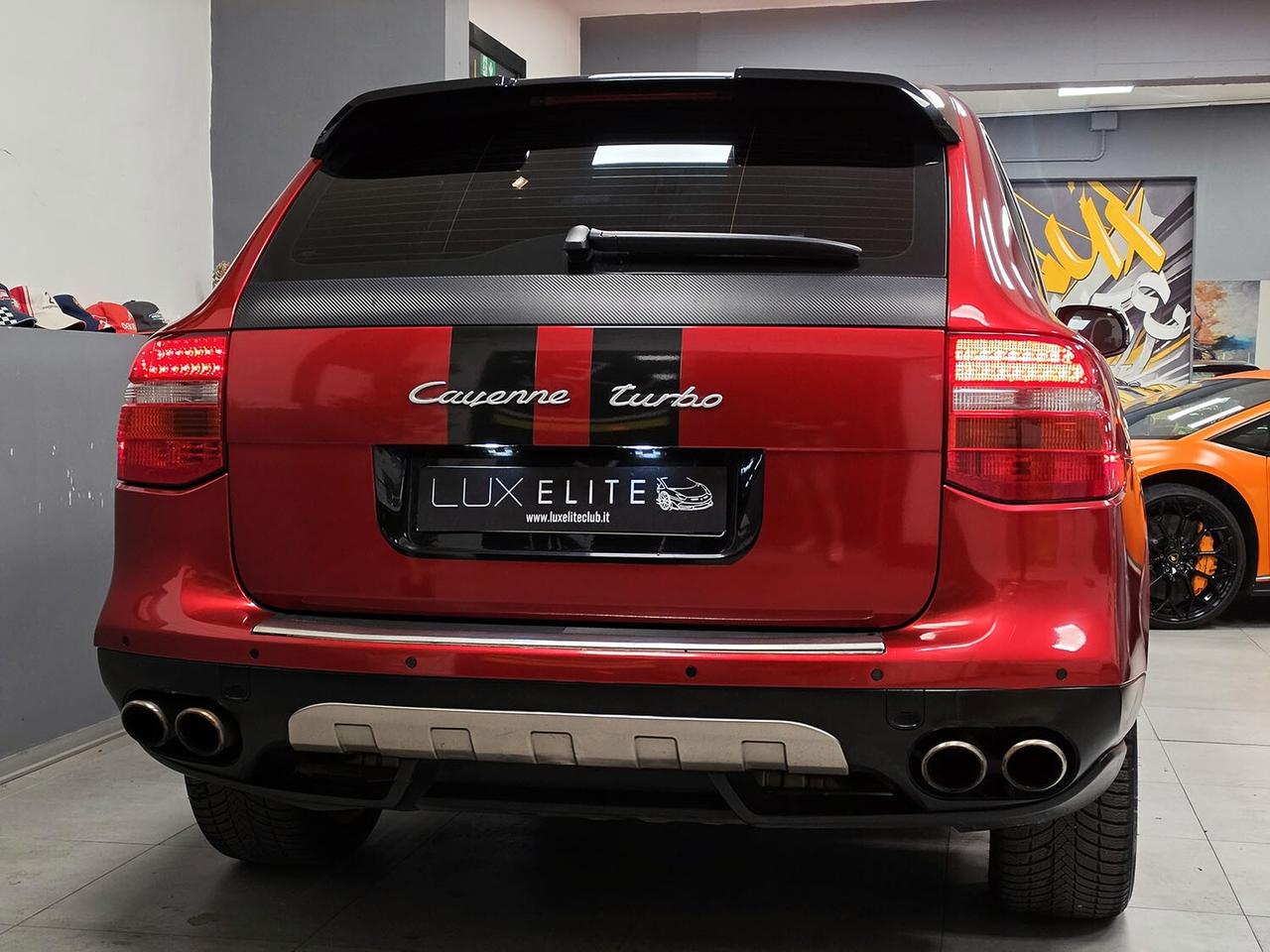 Porsche Cayenne 4.8 Turbo SERVICE BOOK E FATTURE PORSCHE UFFICIALI _ GARANZIA 12 MESI _ SEDILI RISCALDATI ANT\POST _ TETTUCCIO _ AUTORADIO AVANZATA _ INTERNI ALCANTARA _