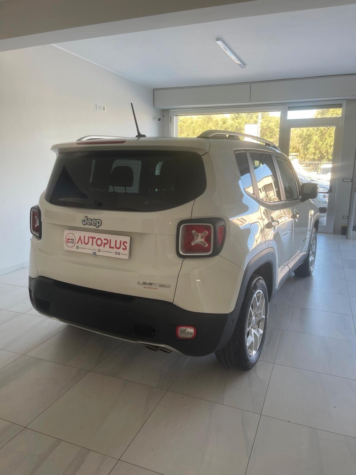 Jeep Renegade 1.6 Mjt 120 CV Limited 2017 UNICOPROPIETARIO
