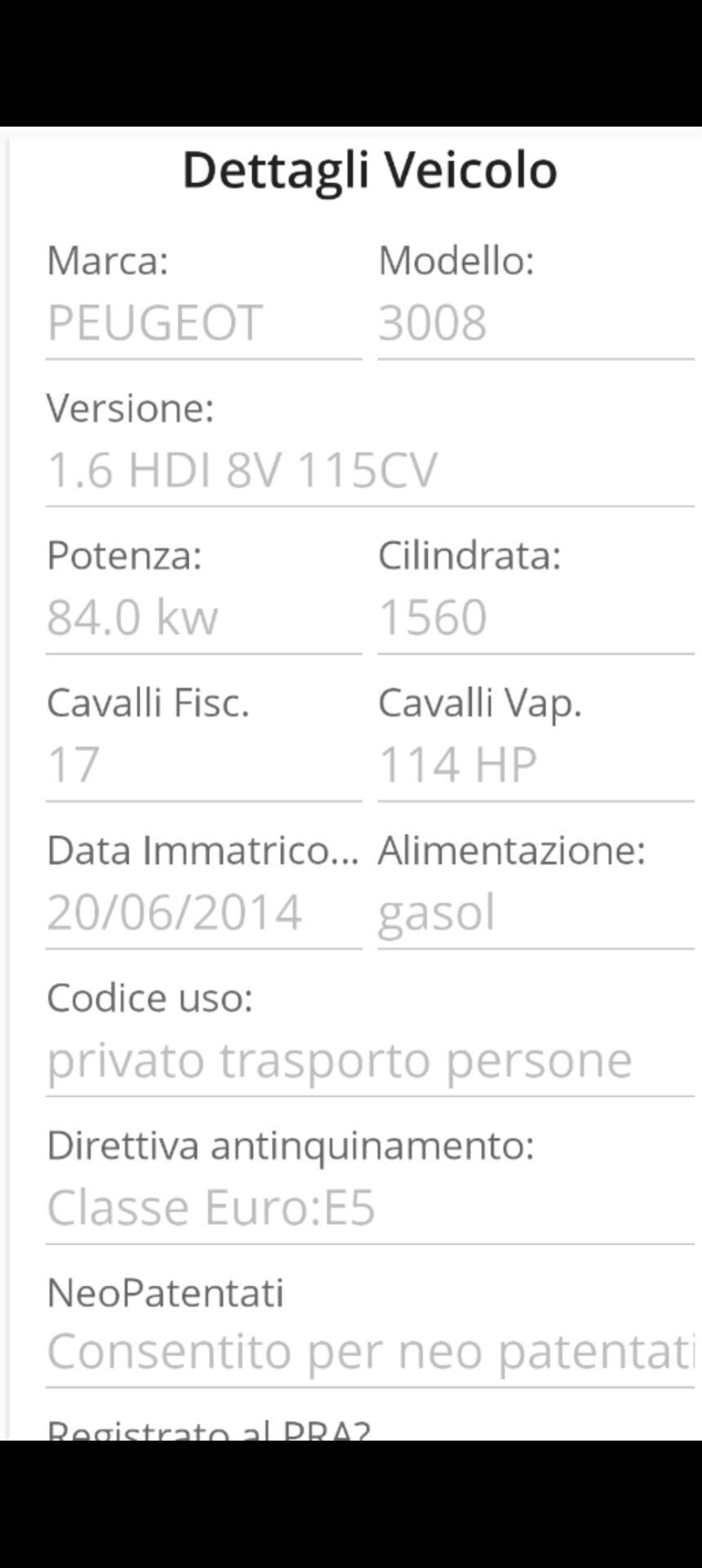 Peugeot 3008 1.6 HDi 115CV Allure