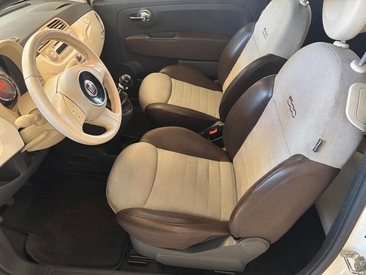 FIAT 500 ANNO 2012 BZ 1.2 CABRIO ADATTA NEOPATENTATI KM 114 MILA