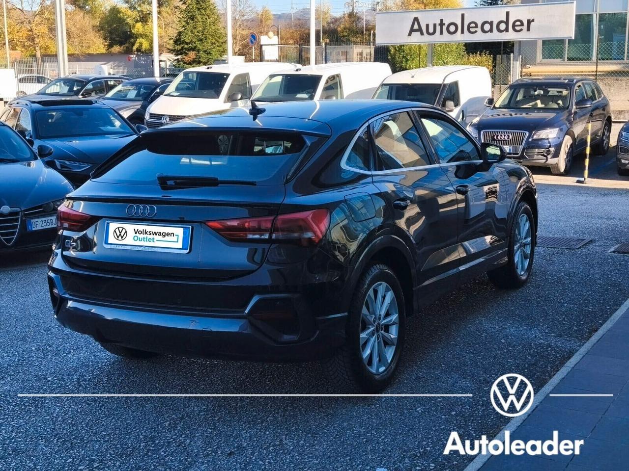 Audi Q3 35 TFSI 6M SOLI 59mila km interno Pelle S line