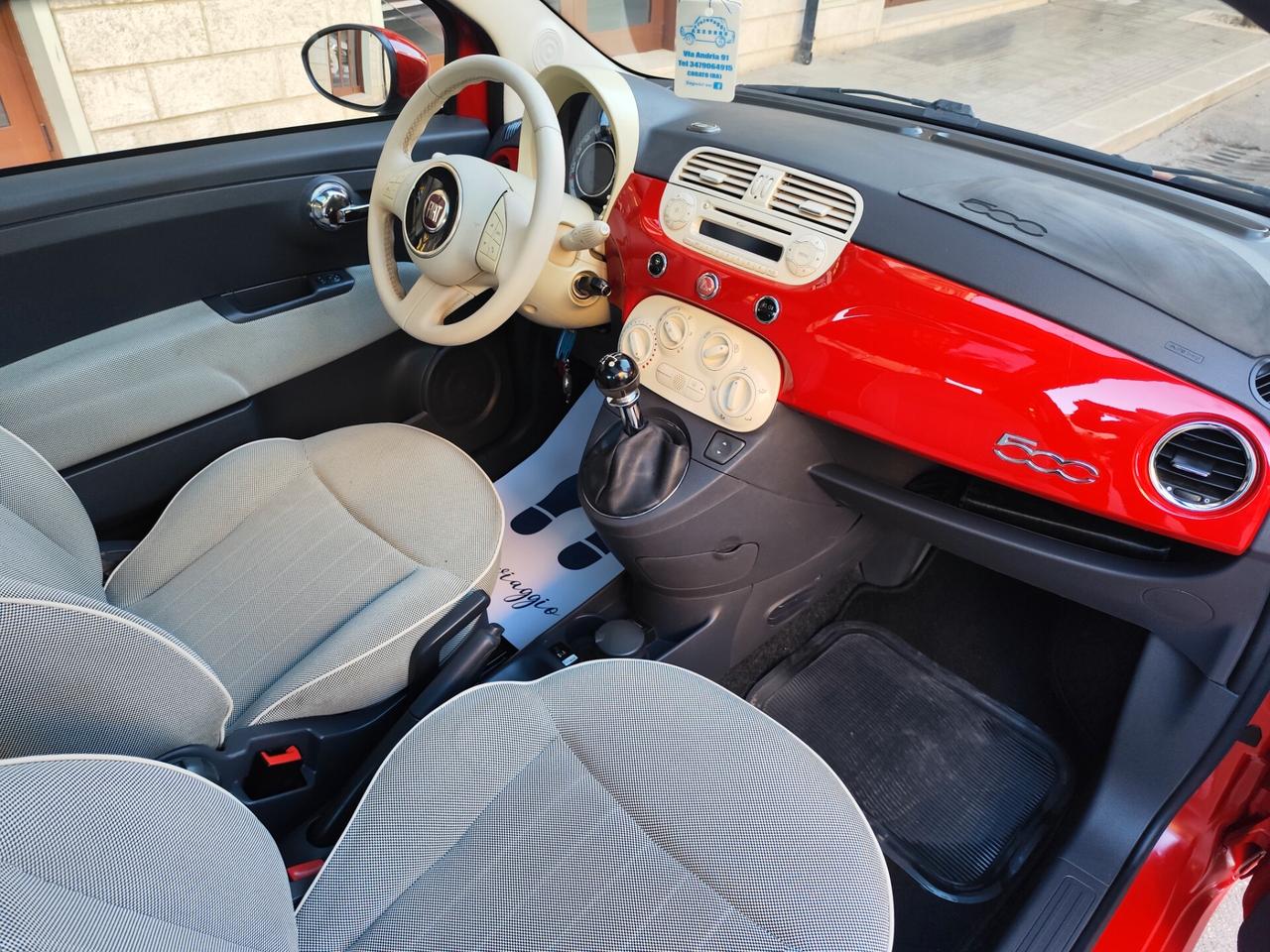 Fiat 500 1.2 EasyPower GPL Lounge TETTO