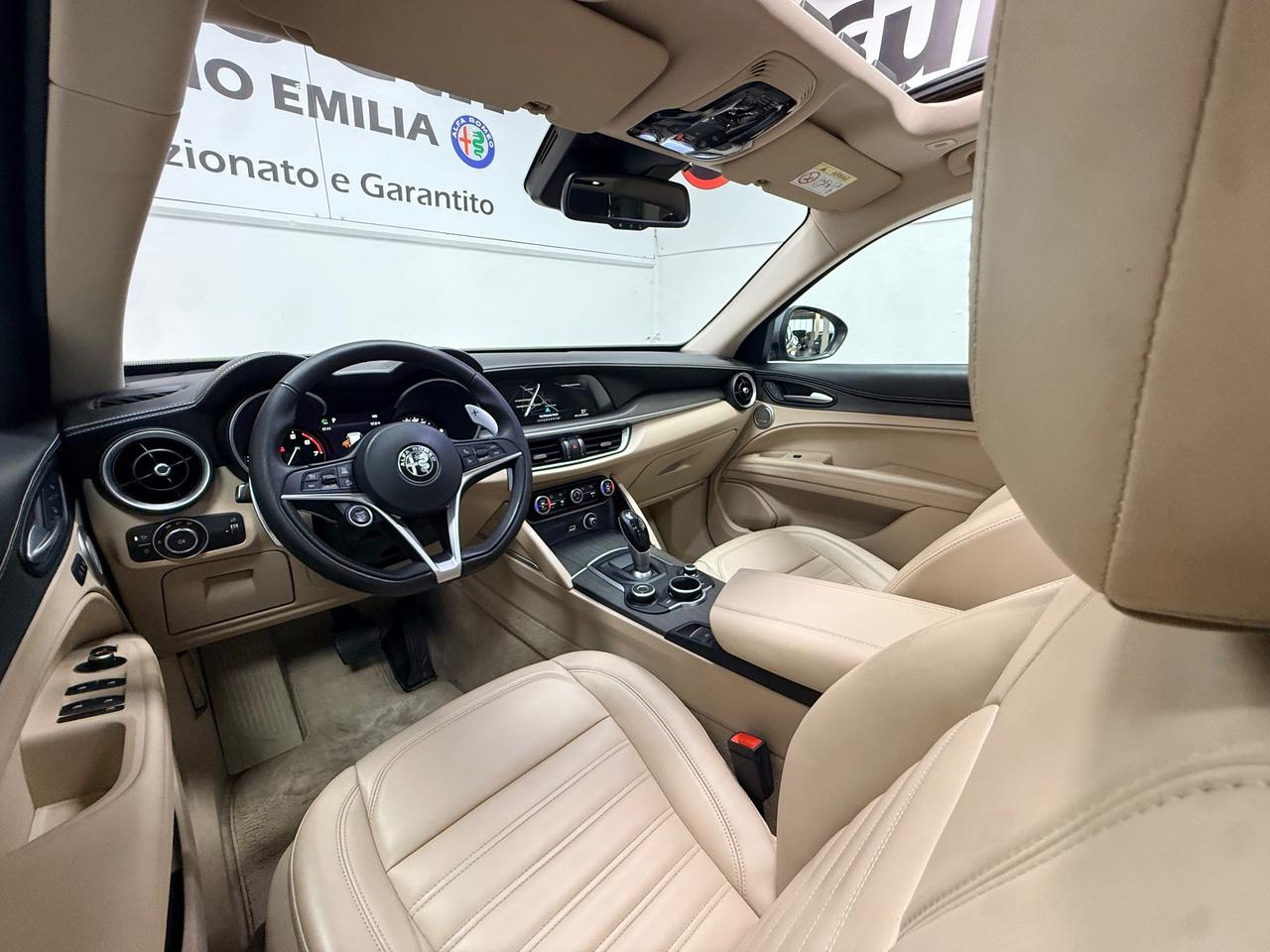 Alfa Romeo Stelvio 2.0 Turbo 280 CV AT8 Q4 B-Tech 11/2018 TETTO RADAR