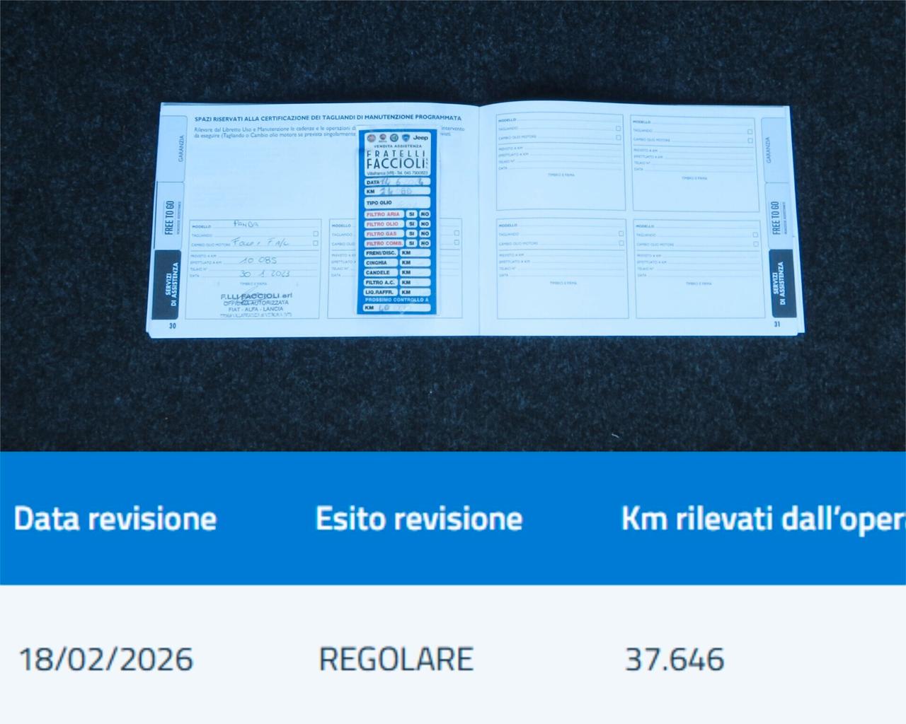 Fiat Panda Cross 1.0 firefly hybrid Cross. km 40.900. tagliandi