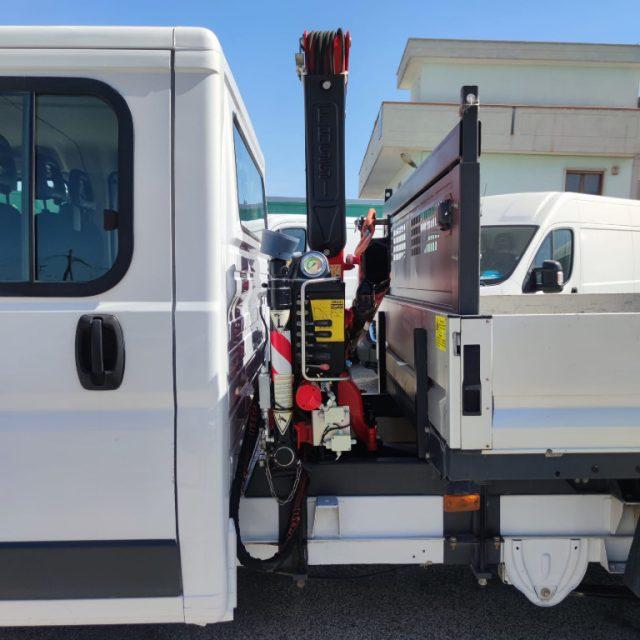 FIAT DUCATO MAXI 35 LH1 2.3 MJT CASSONE CON GRU 7 POST