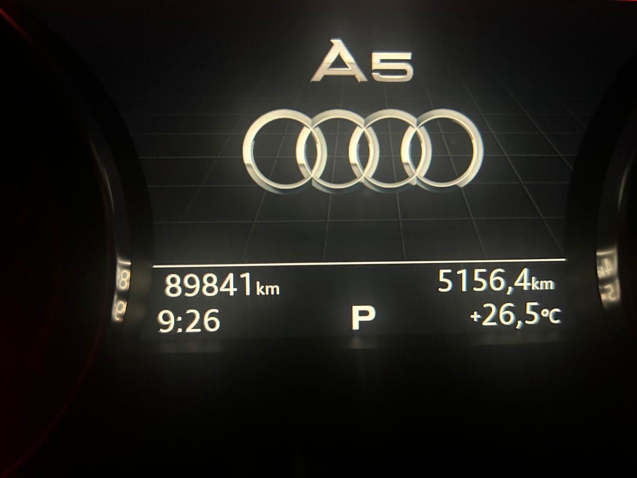 Audi A5 Cabrio 2.0 S.Line S tronic Tagliandi Audi Hybrid Air Scarf Navi Led Retrocam.
