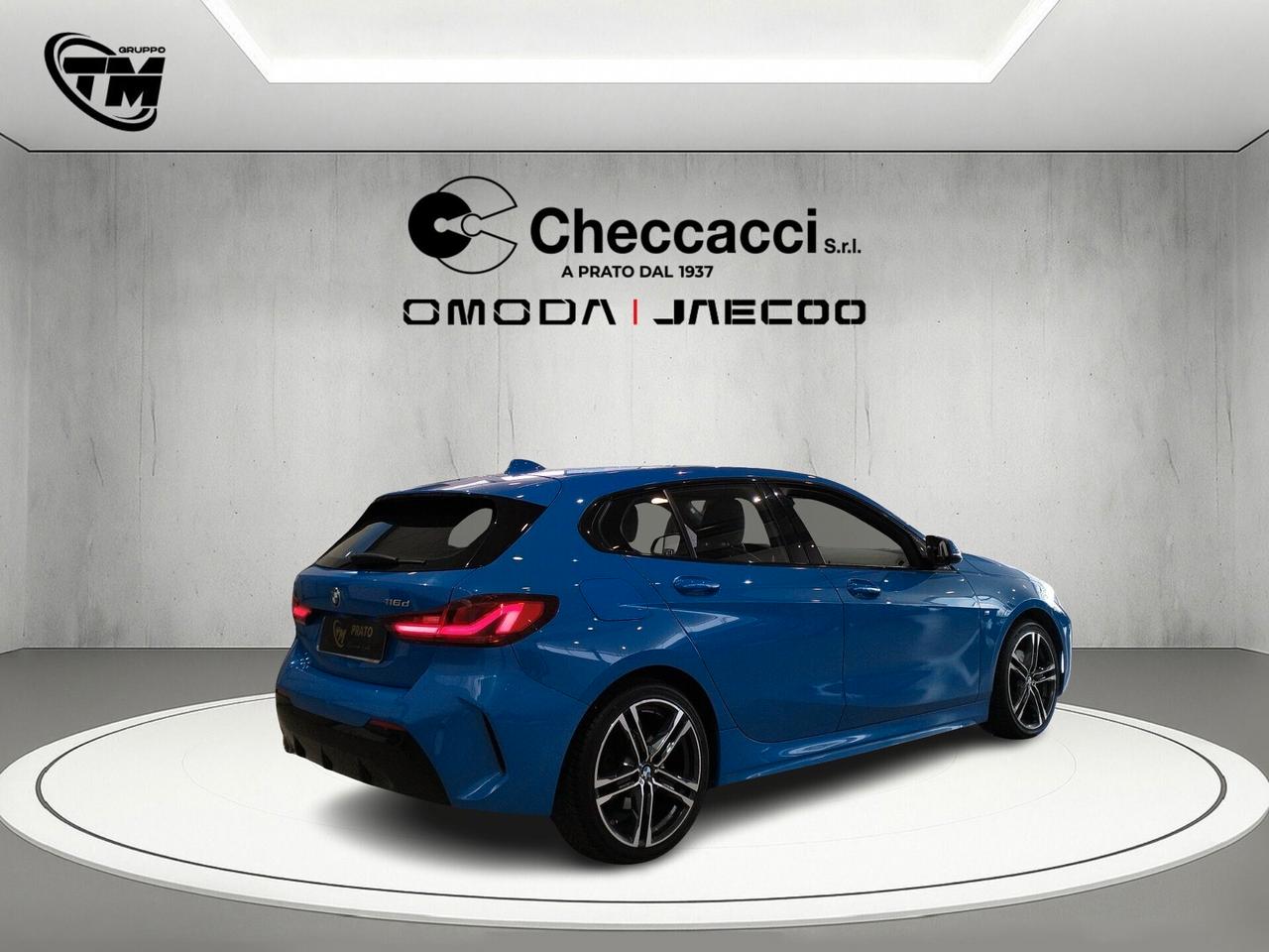 BMW 116 d Msport auto *TAGLIANDI CASA MADRE*